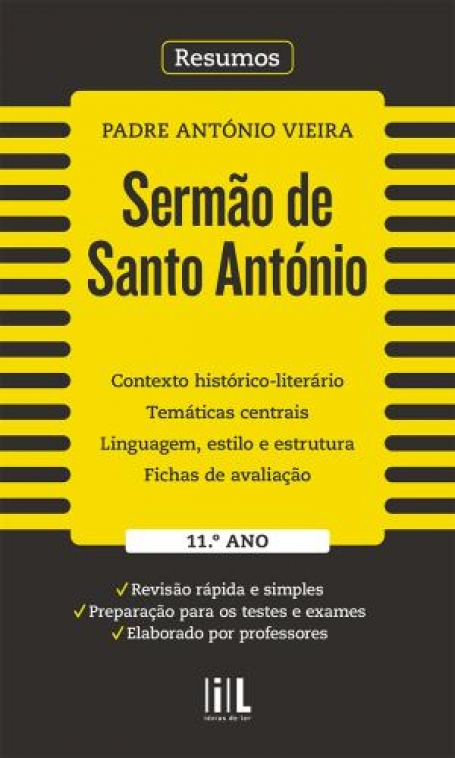 40189.30 - SERMAO DE SANTO ANTONIO AOS PEIXES DO PADRE ANTONIO VIEIRA - vida e obra do autor - contexto historico-cultural - resumo dos capitulos