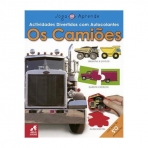 00923.10 - CAMIOES ACTIVIDADES DIVERTIDAS COM AUTOCOLANTES JOGA E APRENDE