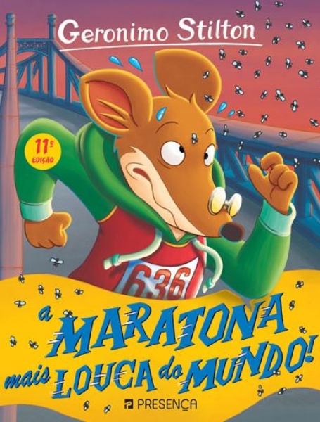 MARATONA MAIS LOUCA DO MUNDO - GERONIMO STILTON 15 - nova edicao