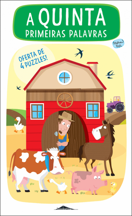 QUINTA - PRIMEIRAS PALAVRAS - oferta de 4 puzzles