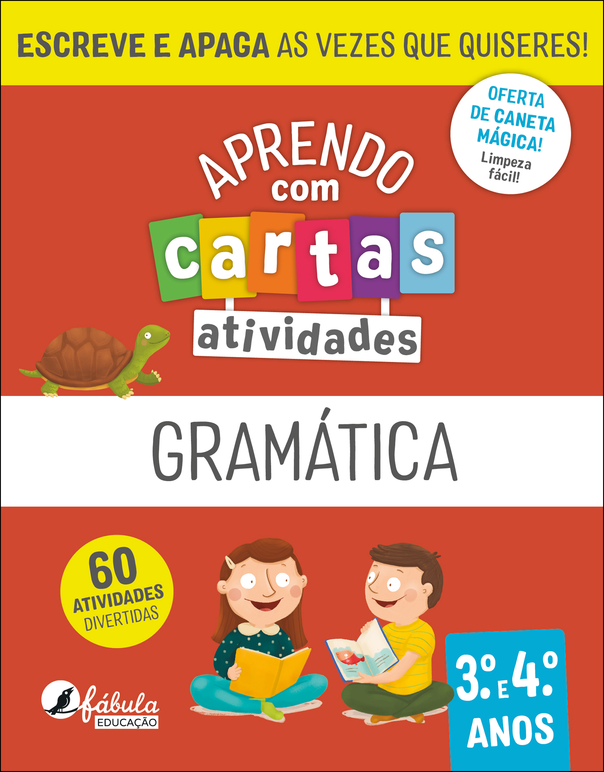 APRENDENDO COM CARTAS - ATIVIDADES GRAMÁTICA 3º E 4º ANOS