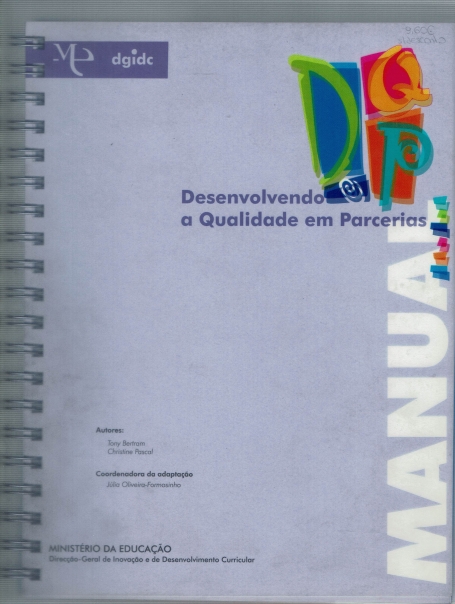 DESENVOLVENDO A QUALIDADE EM PARCERIAS
