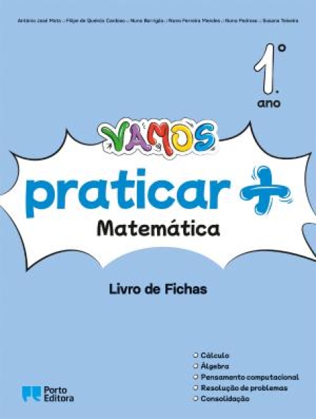 13027 - VAMOS MAT praticar + (Livro de Fichas) - Matemática - 1.º Ano