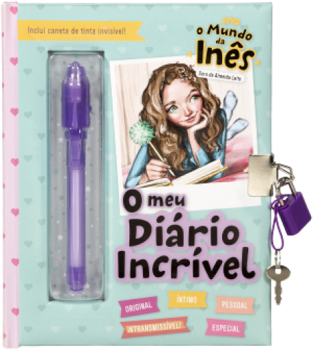71180.14 - O MUNDO DA INÊS - O MEU DIÁRIO INCRÍVEL