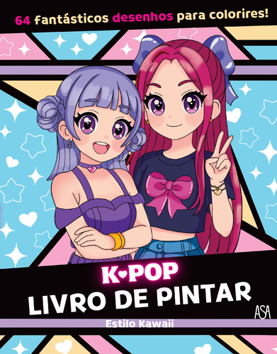 K-POP LIVRO DE PINTAR