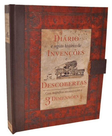 DIARIO E REGISTO HISTORICO DE INVENCOES E DESCOBERTAS - com magnificas reconstrucoes a 3 dimensoes