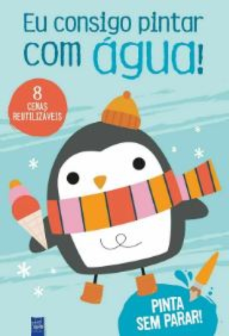 EU CONSIGO PINTAR COM ÁGUA - PINGUIM