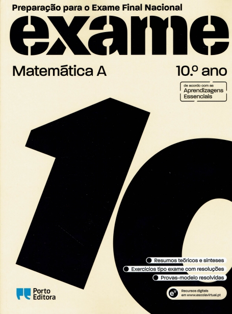 46908.11 - PREPARACAO PARA O EXAME NACIONAL - MATEMATICA A 10º ANO