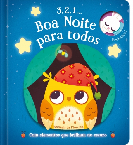 ANIMAIS DA FLORESTA - 3, 2, 1 BOA NOITE PARA TODOS peekaboo