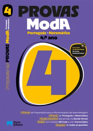 14197.10 - PROVAS ModA PORTUGUÊS I MATEMÁTICA - 4º ANO