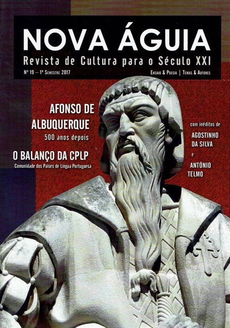 NOVA AGUIA - REVISTA DE CULTURA PARA O SECULO XXI Nº 19 - 1º SEMESTRE 2017