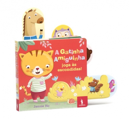 A GATINHA AMIGUINHA JOGA AS ESCONDIDAS