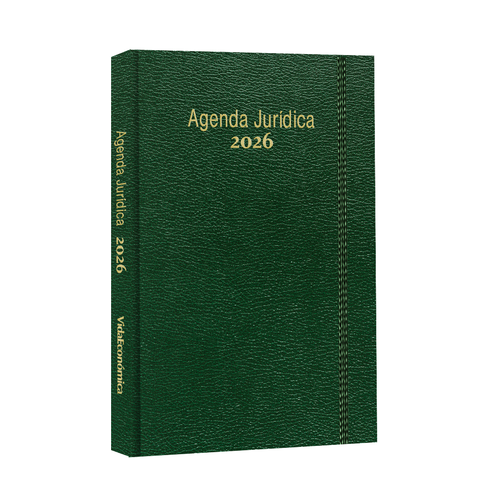AGENDA JURIDICA 2026 VERDE BOLSO