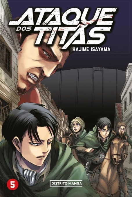 ATAQUE DE TITÃS livro 5