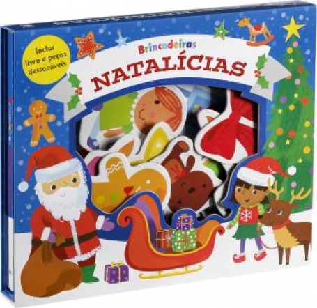 70925.10 - BRINCADEIRAS NATALICIAS - inclui livro e pecas destacaveis