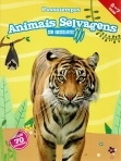 PASSATEMPOS ANIMAIS SELVAGENS - COM AUTOCOLANTES 5/7 ANOS