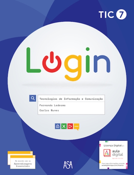 Login 7 - TIC - 7º Ano - Manual do aluno