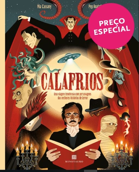 CALAFRIOS - uma viagem tenebrosa com personagens das melhores histórias de terror