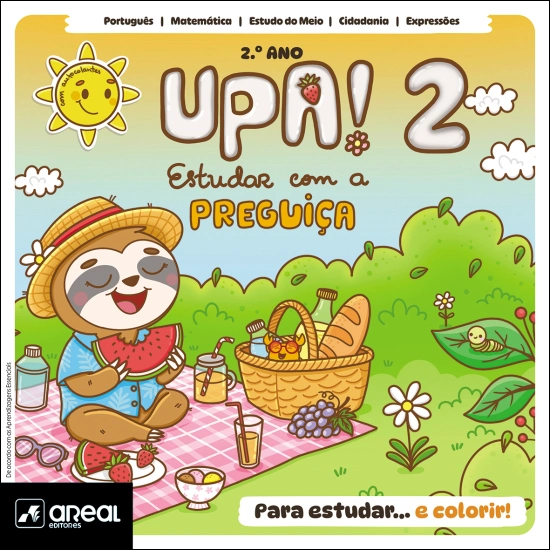 05000186.01000 UPA! ESTUDAR COM A PREGUIÇA 2.º ANO