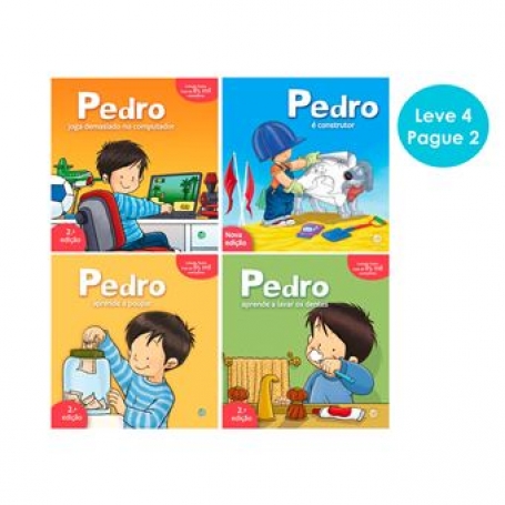 PEDRO - PACOTE 4 LIVROS