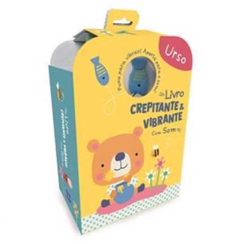 URSO livro crepitante e vibrante com som