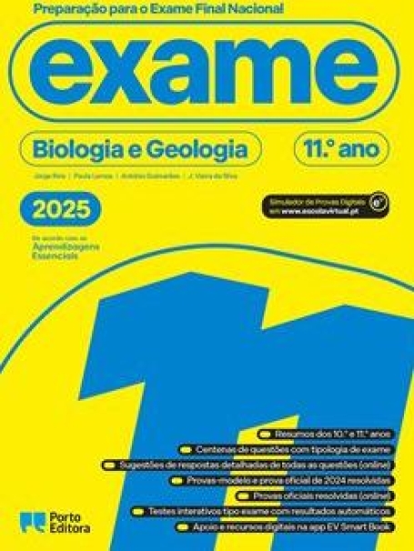 46911.01 - PREPARAÇAO PARA O EXAME FINAL NACIONAL 2026 - BIOLOGIA E GEOLOGIA - 11.º ANO