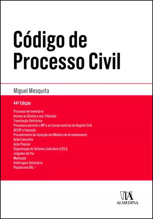CÓDIGO DE PROCESSO CIVIL 44ª EDIÇÃO
