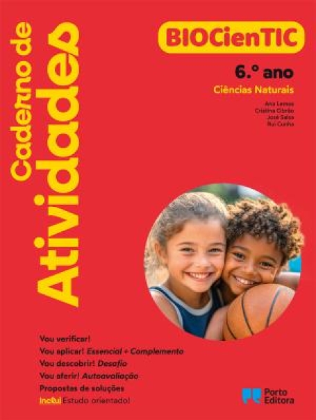 20710 - Caderno de Atividades/Estudo orientado! - BIOCienTIC - Ciências Naturais - 6.º Ano
