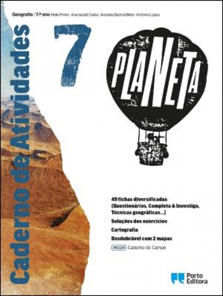 32084 - PLANETA - Geografia - 7.º Ano - Caderno de Atividades