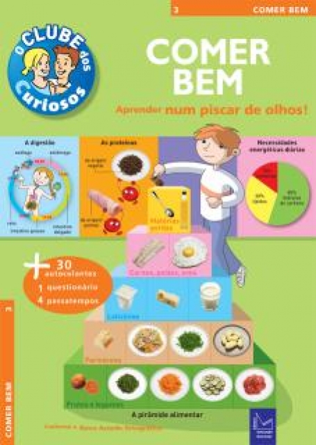 CLUBE DOS CURIOSOS 3 - COMER BEM - aprender num piscar de olhos