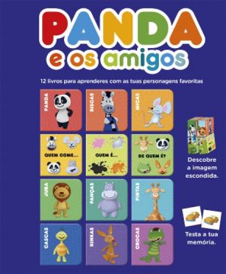 70576.14 - PANDA E OS AMIGOS - 12 livros para aprenderes com as tuas personagens favoritas