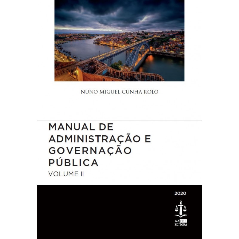 MANUAL DE ADMINISTRAÇÃO E GOVERNAÇÃO PÚBLICA - VOLUME II