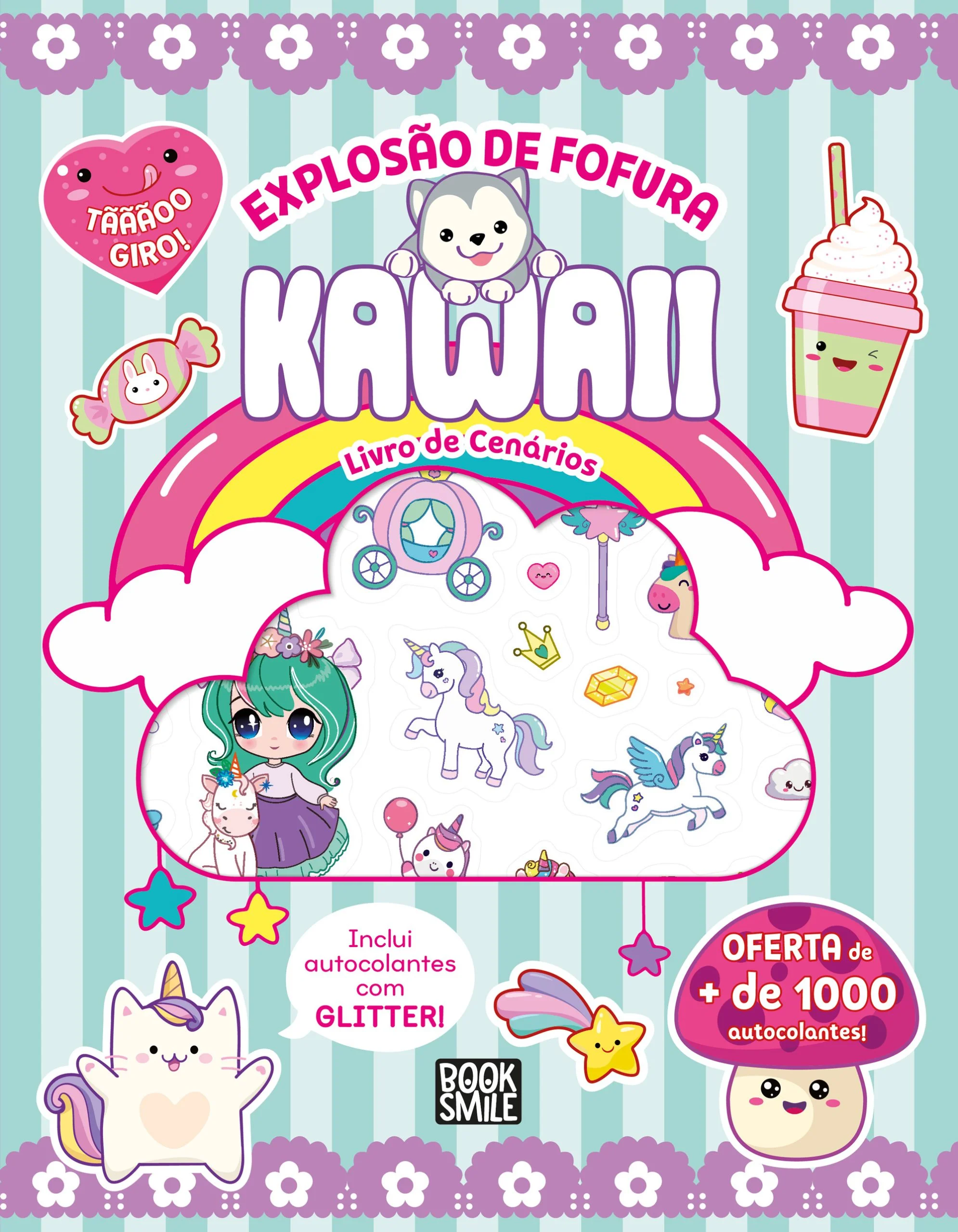 EXPLOSÃO DE FOFURA KAWAII - LIVRO DE CENÁRIOS