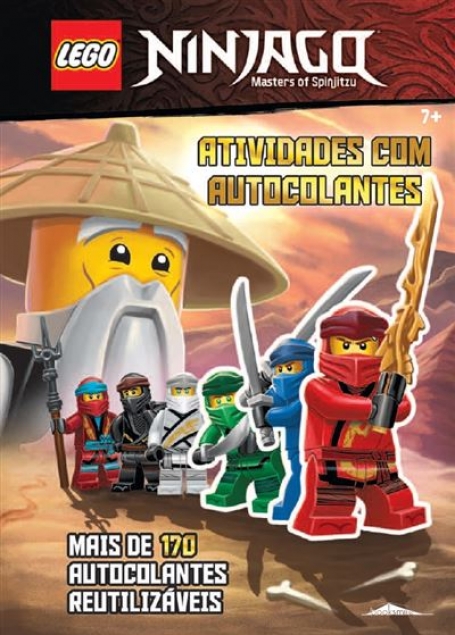 LEGO NINJAGO atividades com autocolantes