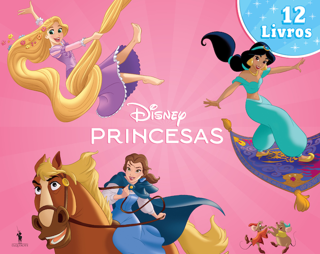 DISNEY PRINCESAS 12 LIVROS DAS TUAS HEROINAS