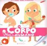O CORPO HUMANO - COM UM PUZZLE JOGOS E AUTOCOLANTES +3 ANOS