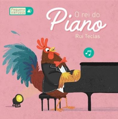 RUI TECLAS - O REI DO PIANO - livro com som