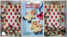 BOLACHAS E BISCOITOS PARA TODA A FAMILIA - 25 receitas deliciosas - oferta de acessorios