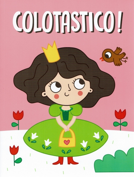 COLOTASTICO - MENINA - livro de colorir