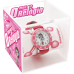 MEU PRIMEIRO RELOGIO - cor de rosa