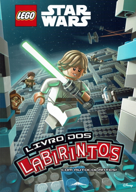 LEGO STAR WARS - LIVRO DOS LABIRINTOS COM AUTOCOLANTES