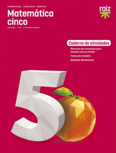 02990 - CADERNO DE ACTIVIDADES - MATEMATICA CINCO - 5º ANO