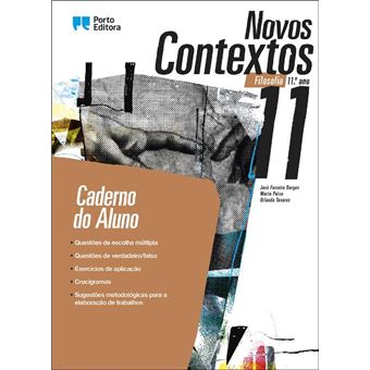 41019 - NOVOS CONTEXTOS - FILOSOFIA - 11º ANO - LIVRO DE FICHAS