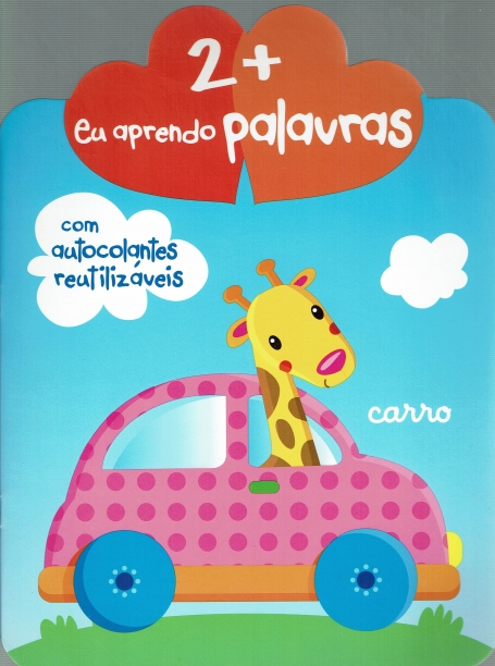 EU APRENDO PALAVRAS - COM AUTOCOLANTES REUTILIZAVEIS 2+