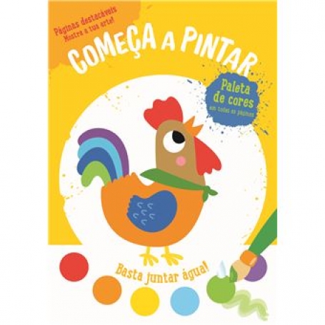 COMECA A PINTAR - GALINGA paleta de cores