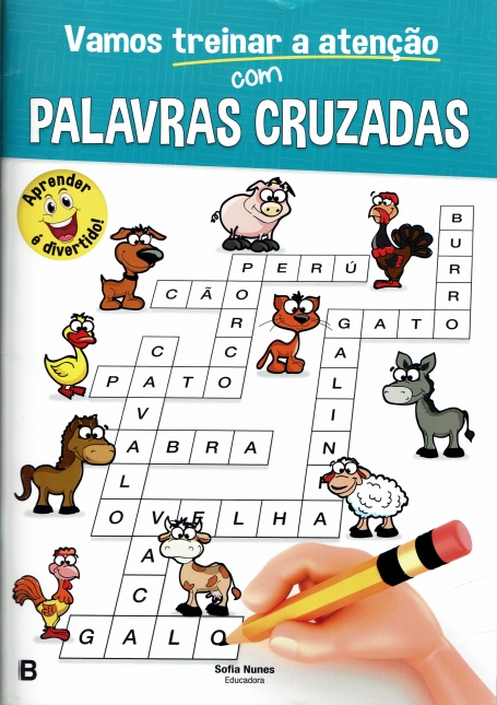 VAMOS TREINAR A ATENCAO COM PALAVRAS CRUZADAS
