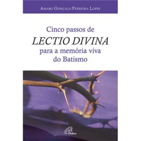 CINCO PASSOS DE LECTIO DIVINA PARA A MEMORIA VIVA DO BATISMO