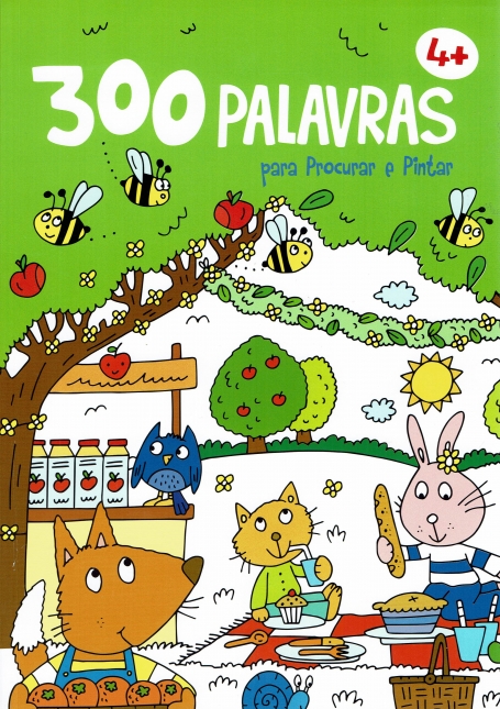 300 PALAVRAS PARA PROCURAR E PINTAR +4 - VERDE