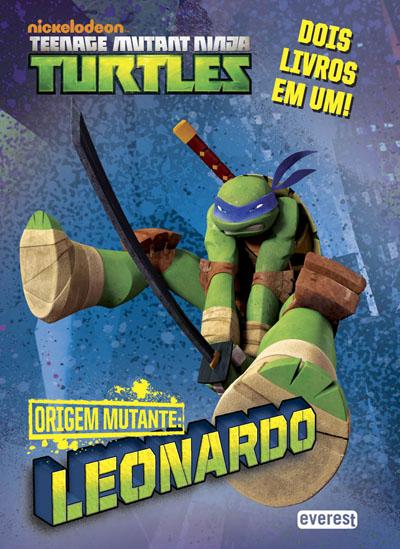 TURTLES - LEONARDO + DONATELO - dois livros em um!