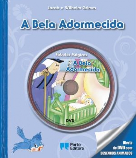 72751.10 - BELA ADORMECIDA - LIVRO + DVD - oferta de dvd com desenhos animados